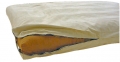 Futon Cover CRIB Organic Cotton 4 inch Cream Flannel